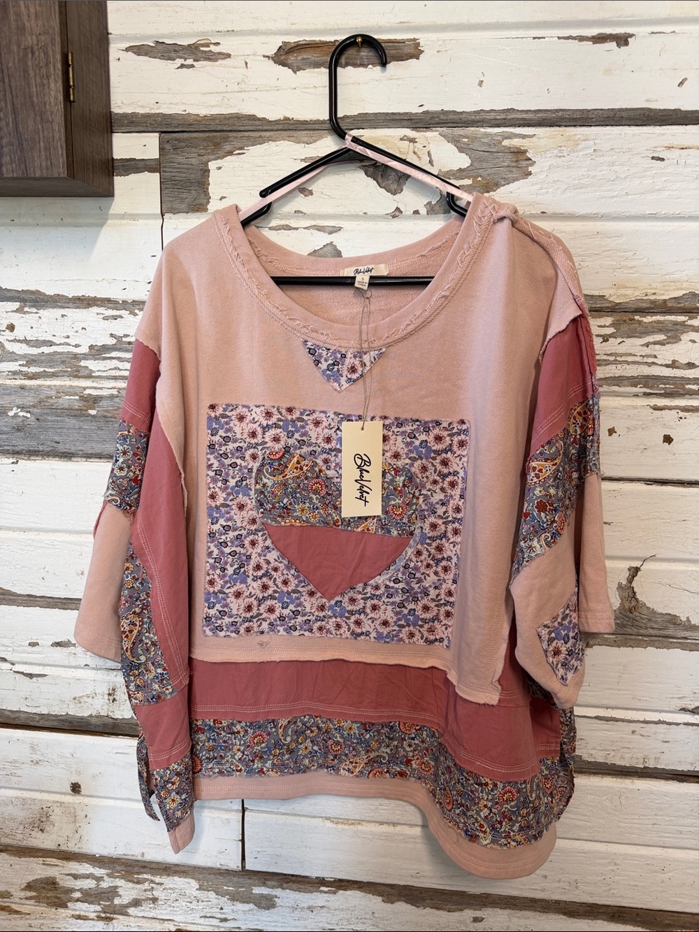 Easel patchwork shirt
